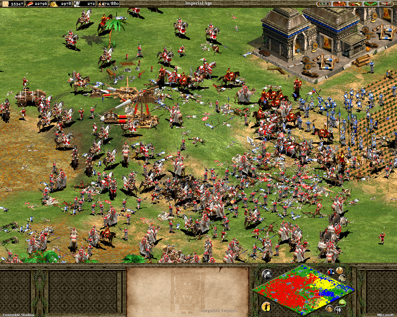 Age of Empires 2 Schlacht